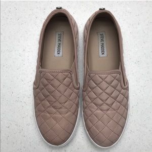 Steve Madden Blush Pink Slip Ons